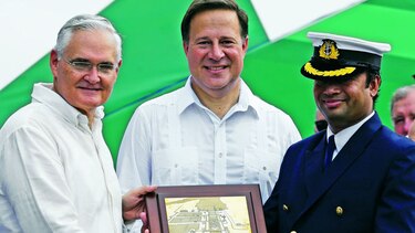 Panamá celebra la ampliación