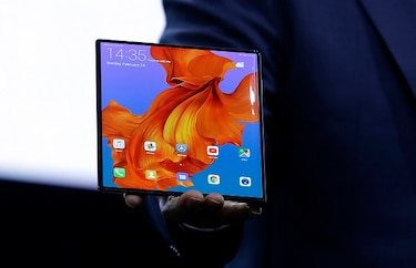 Huawei presenta su teléfono inteligente plegable