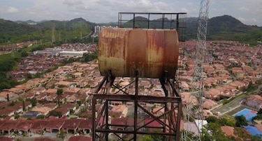 Filtraciones, óxido y abandono: los tanques que agravan la falta de agua en comunidades