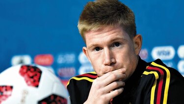 Una Bélgica a lo Mánchester City aclara De Bruyne