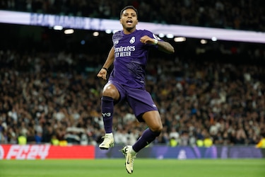 Rodrygo ‘resucita’ y resguarda la ventaja del Real Madrid