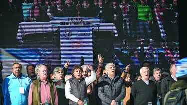 Sindicatos se unen contra ajustes de Macri