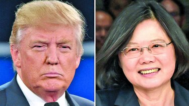 Polémica por diálogo entre Tsai y Trump