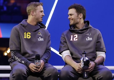 Brady y Goff: Dos generaciones y un solo trofeo