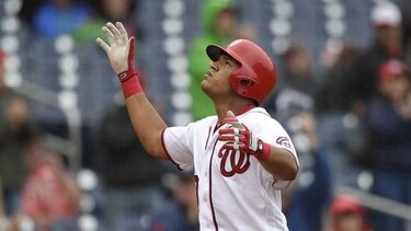 Jonrones de Difo y Severino dan triunfo a los Nacionales