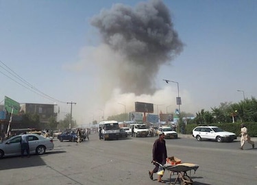 Reportan enorme explosión en Kabul