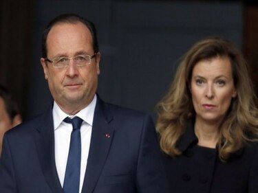 Hollande anuncia que se separa de su pareja Valérie Trierweiler