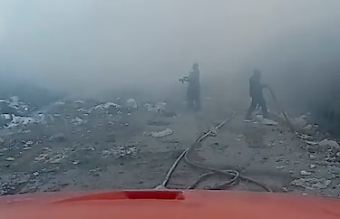 Incendio en cerro Patacón genera denso humo que cubre parte de la ciudad capital; la situación está controlada