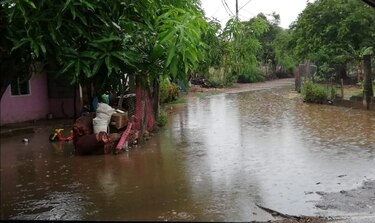 Fuerte aguacero deja varias afectaciones en Chitré