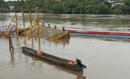 Estructura del puerto de Yaviza, en Darién, queda inhabilitada por crecidas de los ríos
