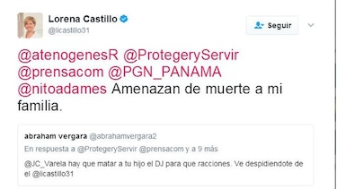 Amenazan de muerte a Gian Varela, hijo del presidente de la República