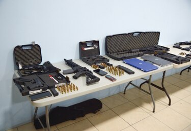 14 armas de fuego de Operación Furia no eran propiedad del Senan
