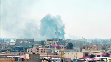 Mueren civiles por bombardeos en Mosul