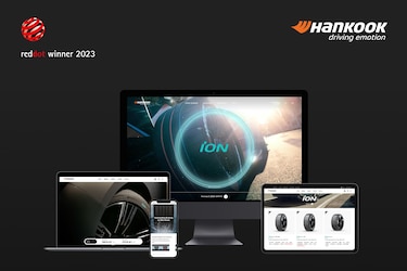 El sitio web de Hankook Tire es nombrado ganador del premio Red Dot Design Award 2023 en Alemania