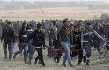 Al menos 16 palestinos mueren en Gaza durante choques con ejército israelí