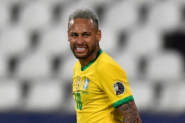 Neymar, lesionado en los aductores, baja con el PSG contra Leipzig