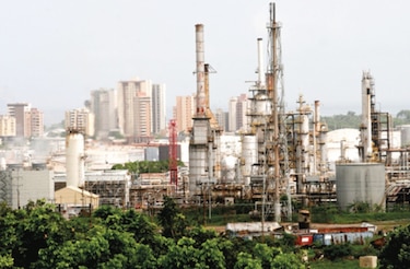 Sequía de gasolina  en los zonas petroleras de Venezuela