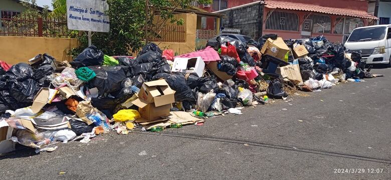 Persiste el problema de basura en San Miguelito; moradores ya no aguantan más la crisis