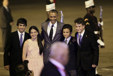 Obama, Castro y Peña Nieto llegan a Panamá para participar en la Cumbre
