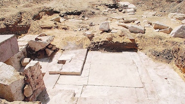 Descubren restos de una nueva pirámide en Egipto