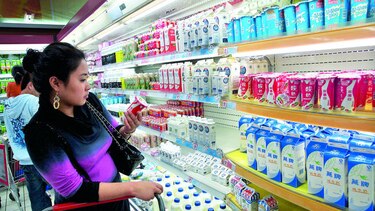 Lácteos entran al mercado chino