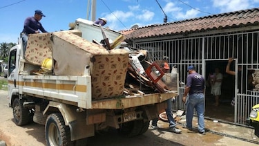 Moradores de al menos cinco viviendas deberán ser reubicados