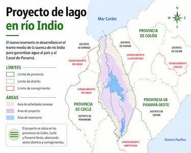 Ilya Espino de Marotta expone la urgencia de río Indio frente a recurrencia del fenómeno de El Niño