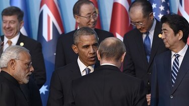 Putin y Obama se reúnen en el desarrollo del G20 en Turquía
