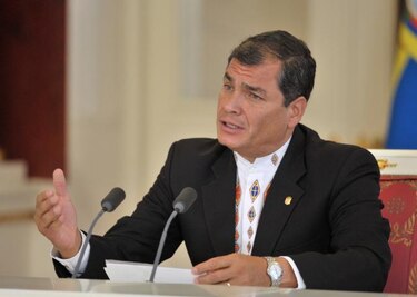 Correa presenta los logros y la estabilidad de Ecuador