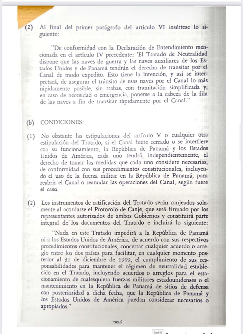 Donald Trump, el Canal de Panamá y lo pactado en el Tratado de Neutralidad