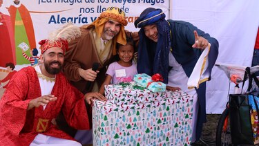 Naturgy celebra la magia de los Reyes Magos en la Escuela Limón Seco