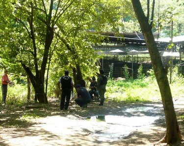 Personal del MP toma muestras del río Estivaná; investigan supuesta contaminación