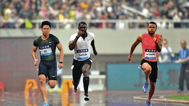 Gatlin, humillado en Liga de Diamante