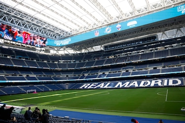 La NFL debuta en España con el partido Washington Commanders vs. Miami Dolphins en el Bernabéu