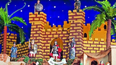 El tradicional belén