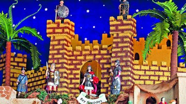 El tradicional belén