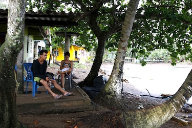 Migrantes en Panamá en su regreso hacia Suramérica: ‘Aquí nos frena el mar y el dinero’