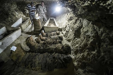 Egipto: Descubren necrópolis en Menia