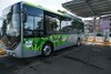 Buses eléctricos inician operación, desde Casco Antiguo hasta la zona paga de la 5 de Mayo