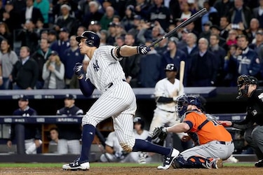 Yankees vencen a Astros y empatan serie de campeonato de la Liga Americana