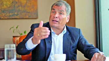 Rafael Correa declara ante la justicia