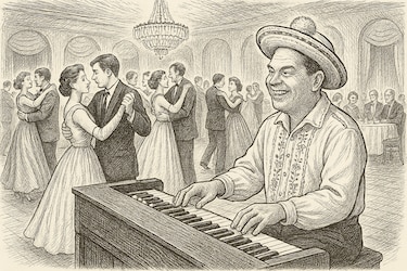 Bailando con Lucho Azcárraga