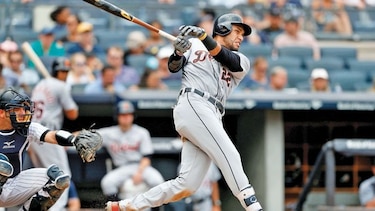 Reyes se luce en victoria de los Tigres sobre los Yankees