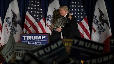Donald Trump recibe el apoyo de Sarah Palin