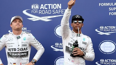 Hamilton logra la 'pole' en Mónaco por delante de Rosberg