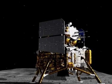 Sonda china se posó en la Luna