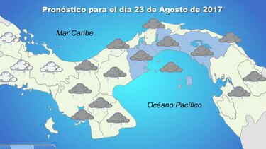 Hay aviso de prevención por lluvias durante las próximas 24 horas