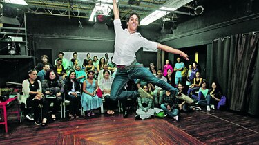 Cátedra de danza con Diego Calderón