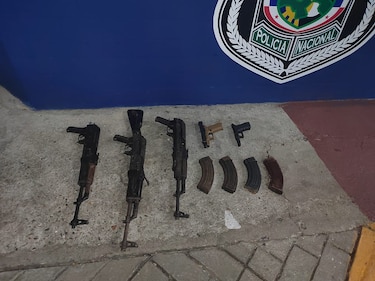 Brisas del Golf: Policía Nacional aprehende a tres personas y decomisas varias armas