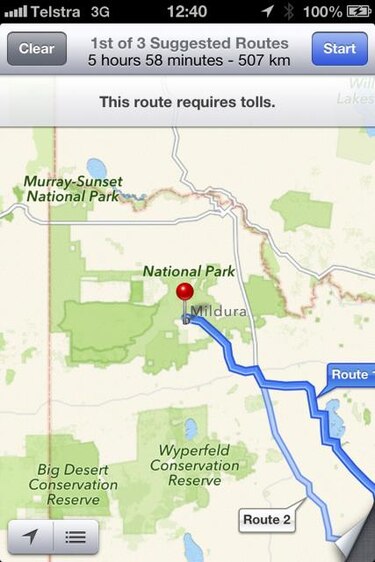 Mapas de Apple provocan extravíos en Australia
